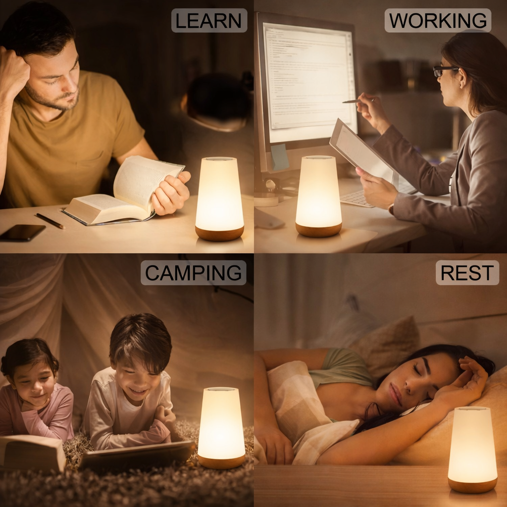 CozyNest™ Ambient Glow Night Light
