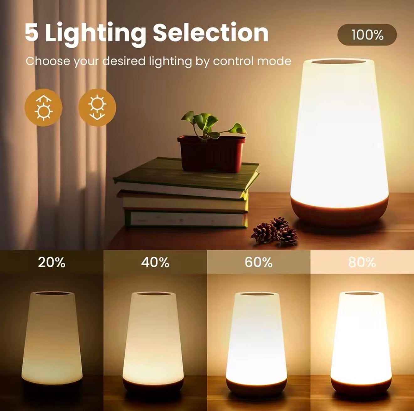 CozyNest™ Ambient Glow Night Light