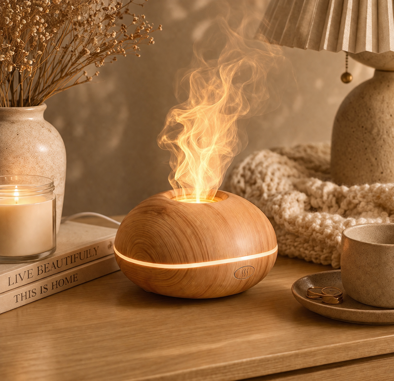 CozyNest™ Flame Diffuser